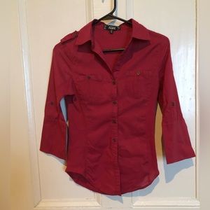 Don’t You Dare Button Down Shirt Size Small